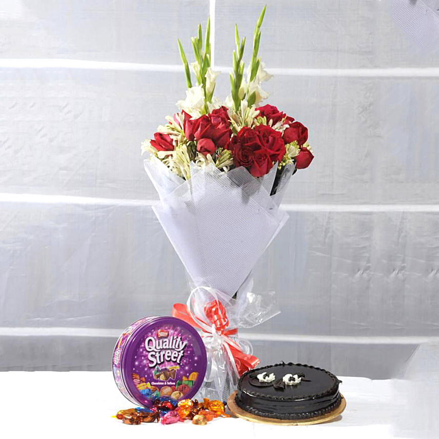 Perfect Treat Of Flowers N Cakes