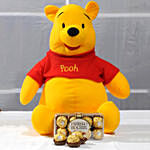 Pooh Soft Toy N Ferrero Rocher