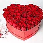 3 to 4 dozen red roses