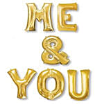 Me And You Balloon Set