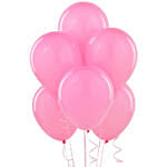 Pink Helium Balloons