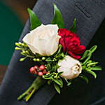 Stylish Floral Boutonniere