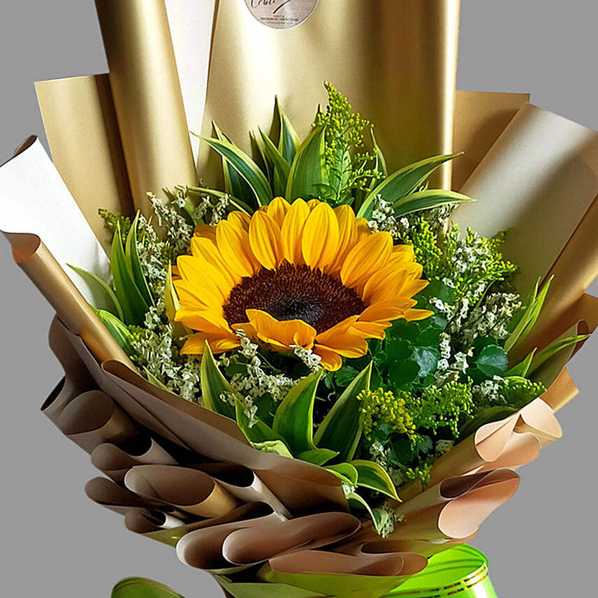 Bright Sunflower Bouquet