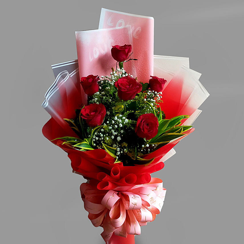 Forever Love Red Roses Bouquet