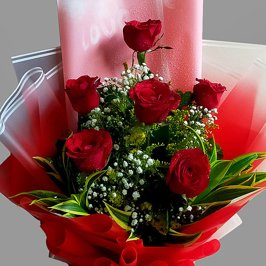 Forever Love Red Roses Bouquet
