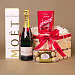 Champagne N Praline Treat Hamper