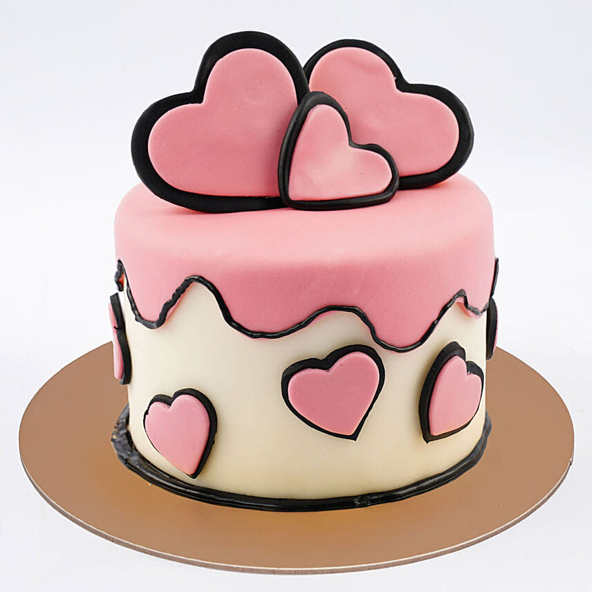 Pink Breeze Celebration Cake Pink Breeze Celebration Cake: Send Romantic Gifts To Qatar