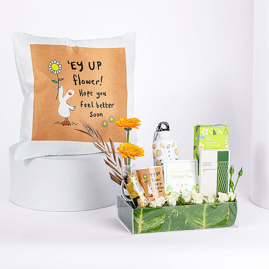 Sunshine & Comfort Get Well Soon Hamper Sunshine & Comfort Get Well Soon Hamper: