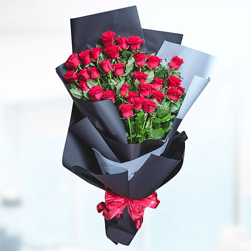 Bouquet Of 30 Stems Red Roses