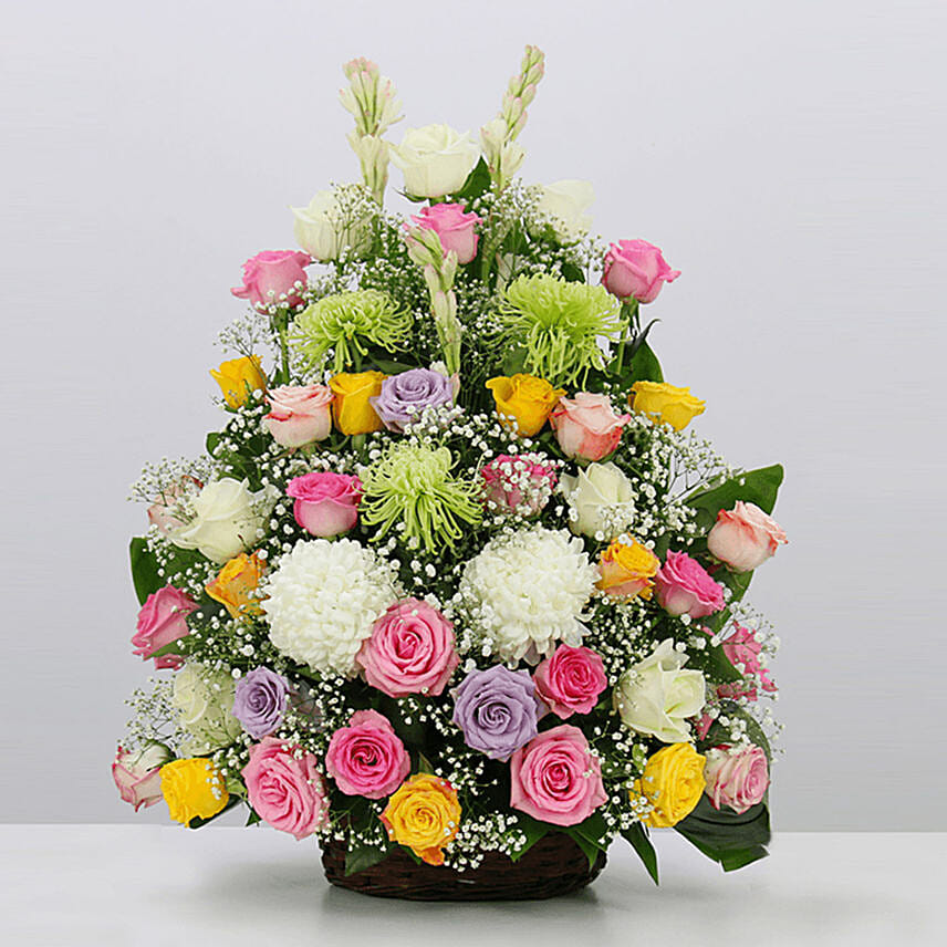 Joyful Blooms Arrangement- Deluxe