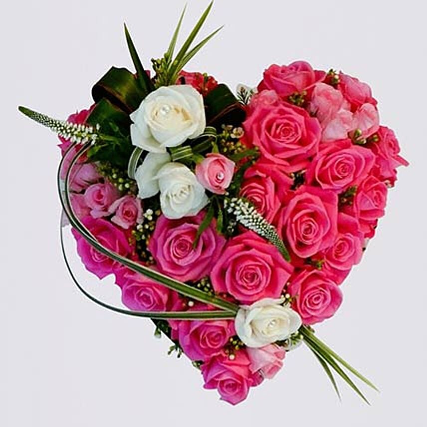 Hearty Roses Arrangement