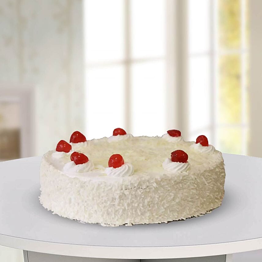 White Forest Cake