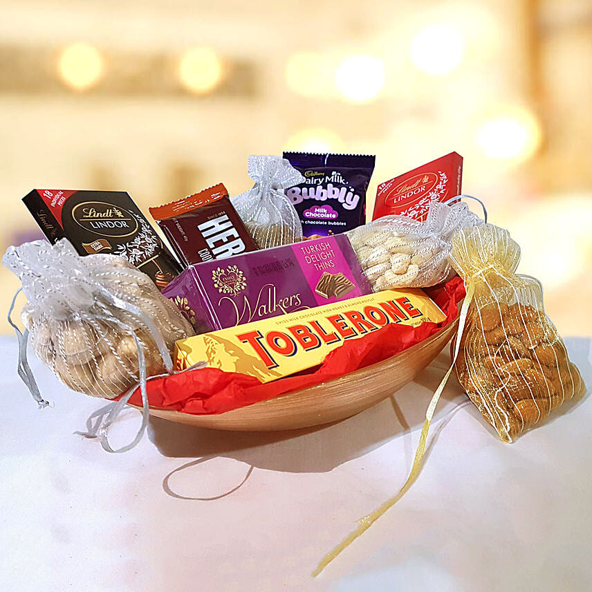 Premium Chocolates & Dry Fruits Delight Hamper