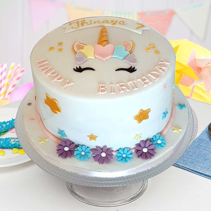 Pretty Unicorn Vanilla Cake 2.5 Kgs