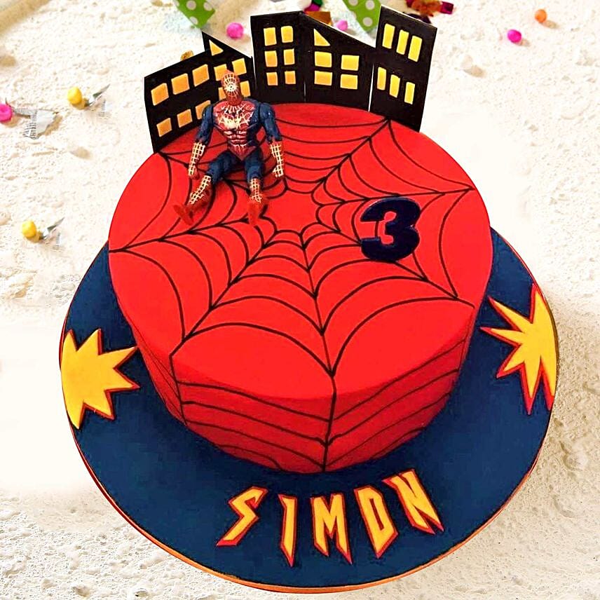 Spiderman Chocolate Cake 3.5 Kgs