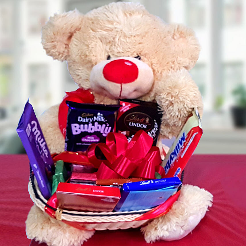 Teddy The Chocolate Man Hamper