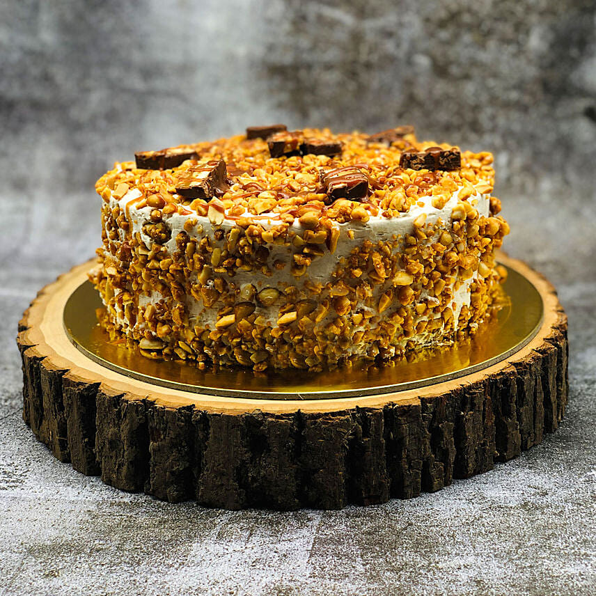 Crumbly Snickers Peanut Cake Half Kg