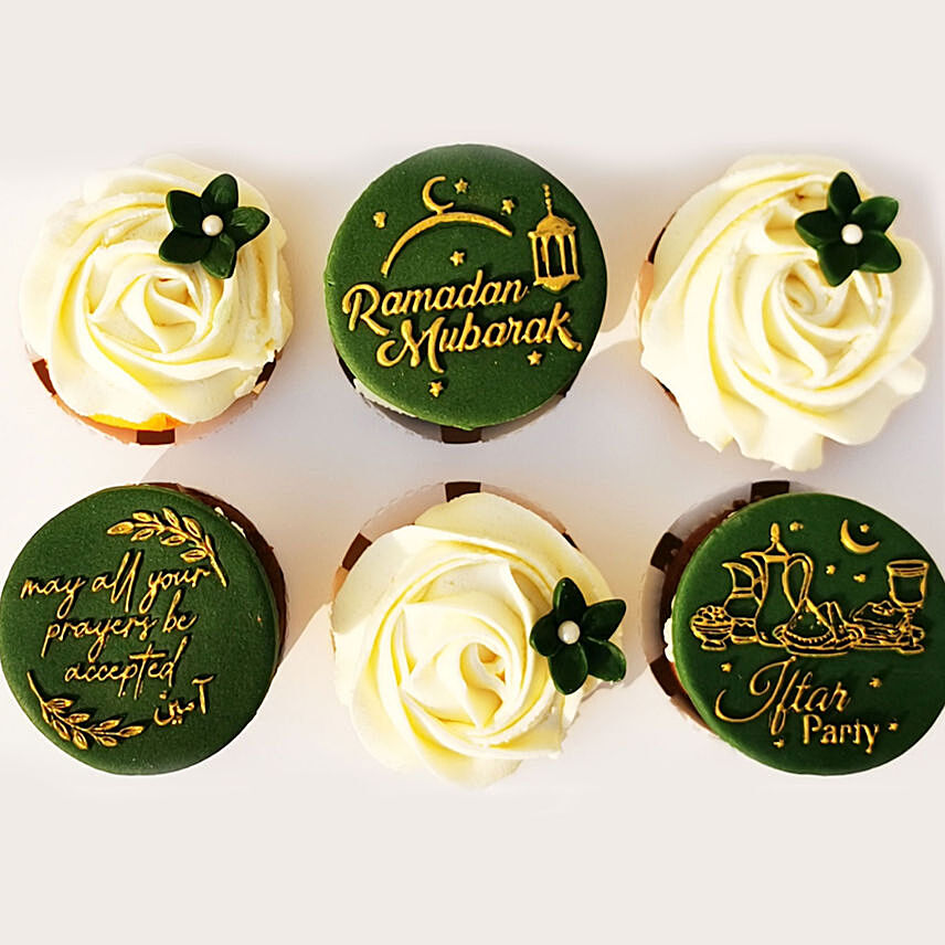 Ramadan Chocolate Cupcakes