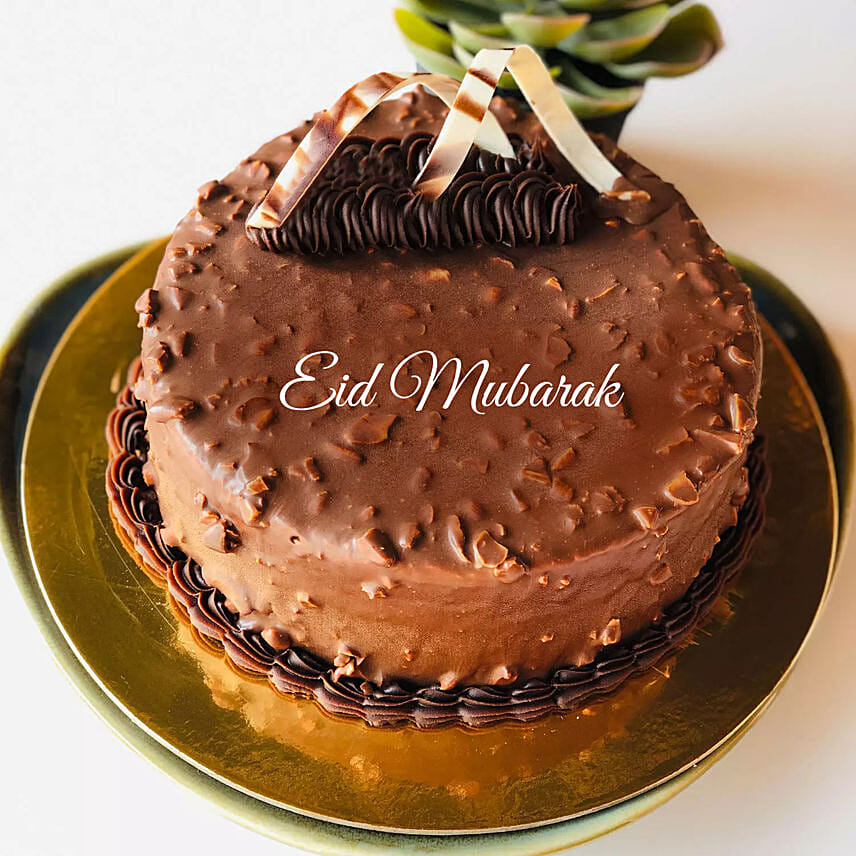 Crunchy Chocolate Eid Cake Half Kg