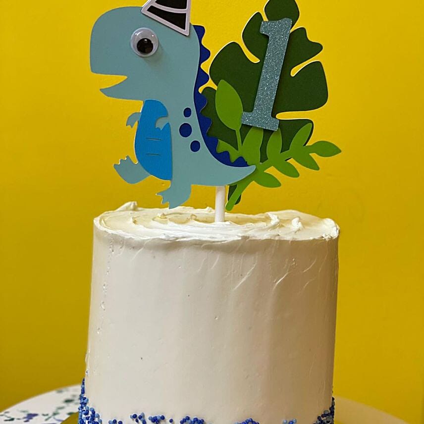 Little Dino Chocolate Cake