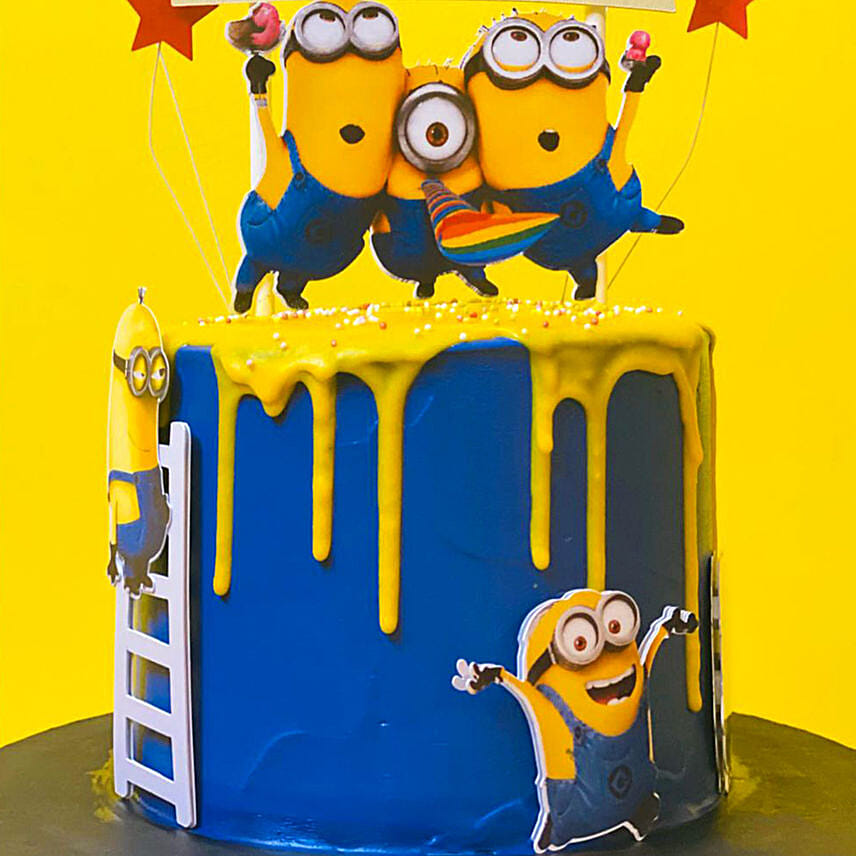 Minion Chocolate Cake