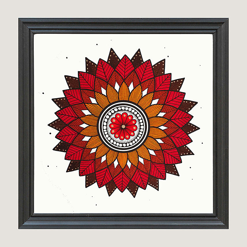 Red Art Frame