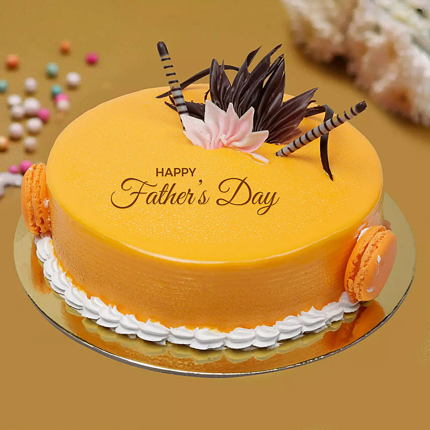 Delicious Fathers Day Mango Cake 1.5 Kg