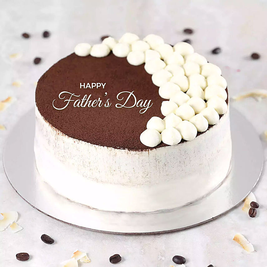 Fathers Day Tiramisu Cake 1.5 Kg