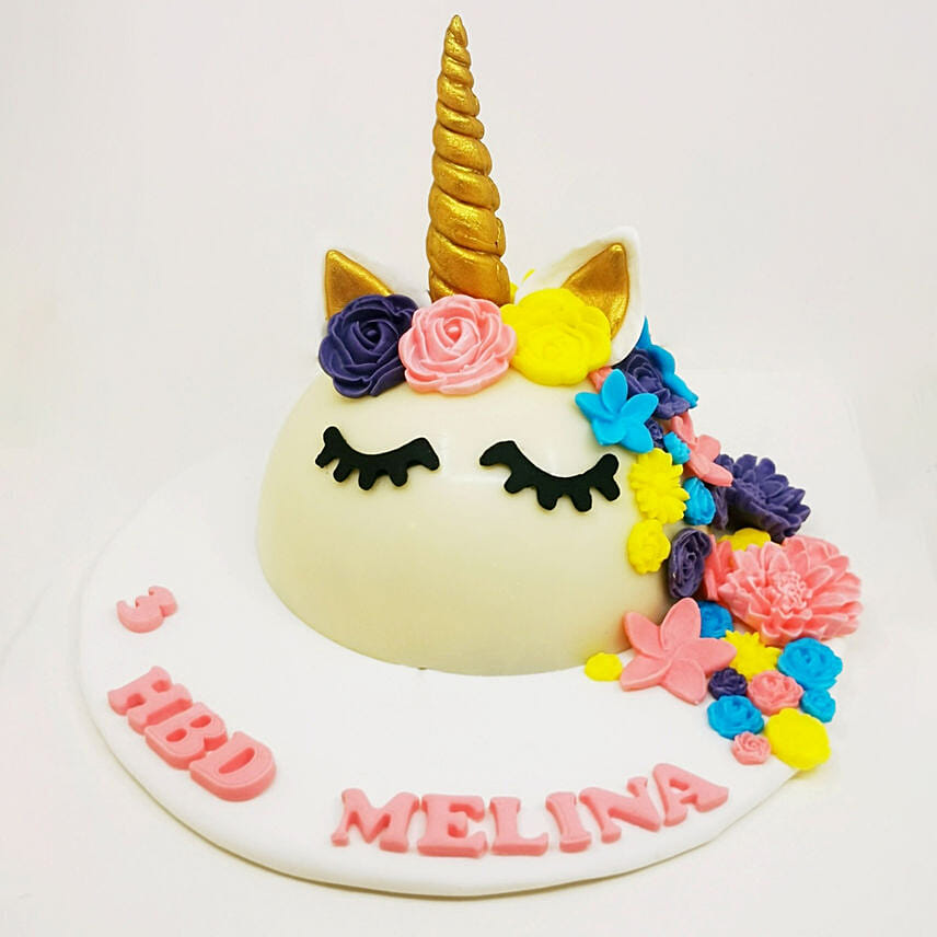 Unicorn Pinata Cake