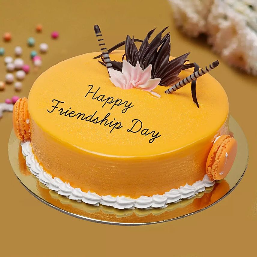 Friendship Day Mango Cake 1.5 Kg