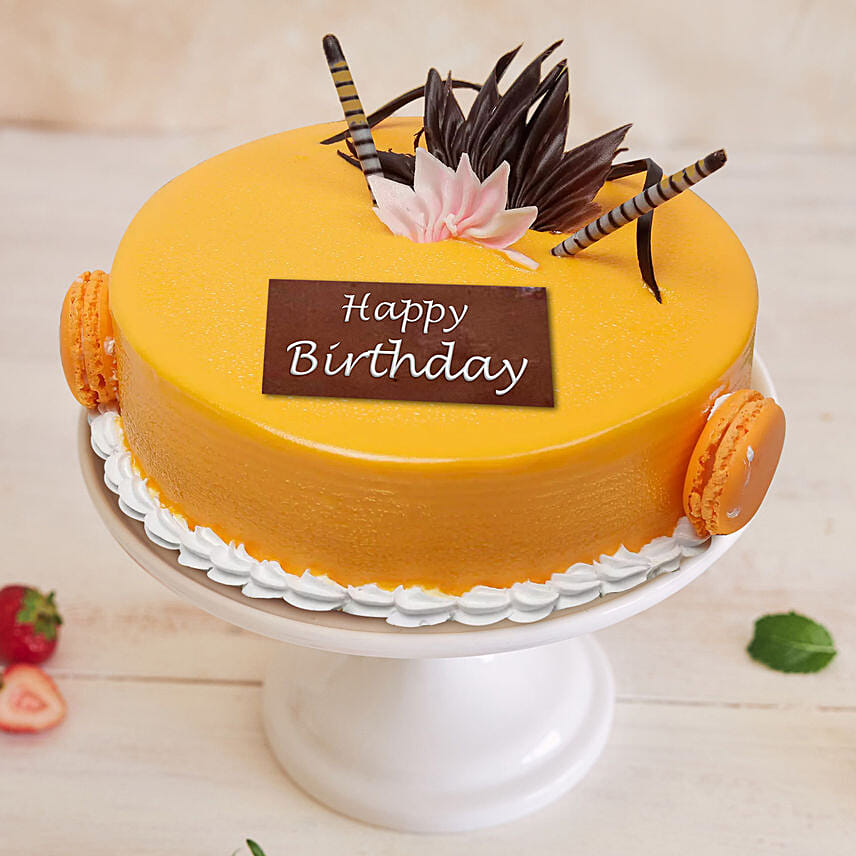 Mango Birthday Surprise Cake 1.5 Kg