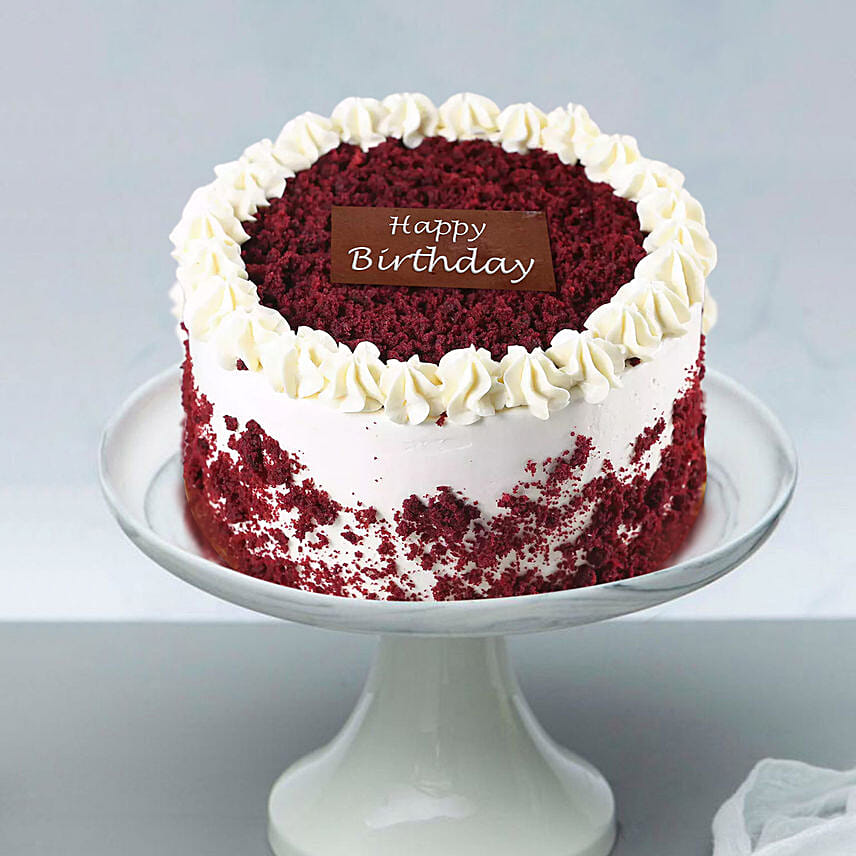 Red Velvet Cake For Birthday 1.5 Kg