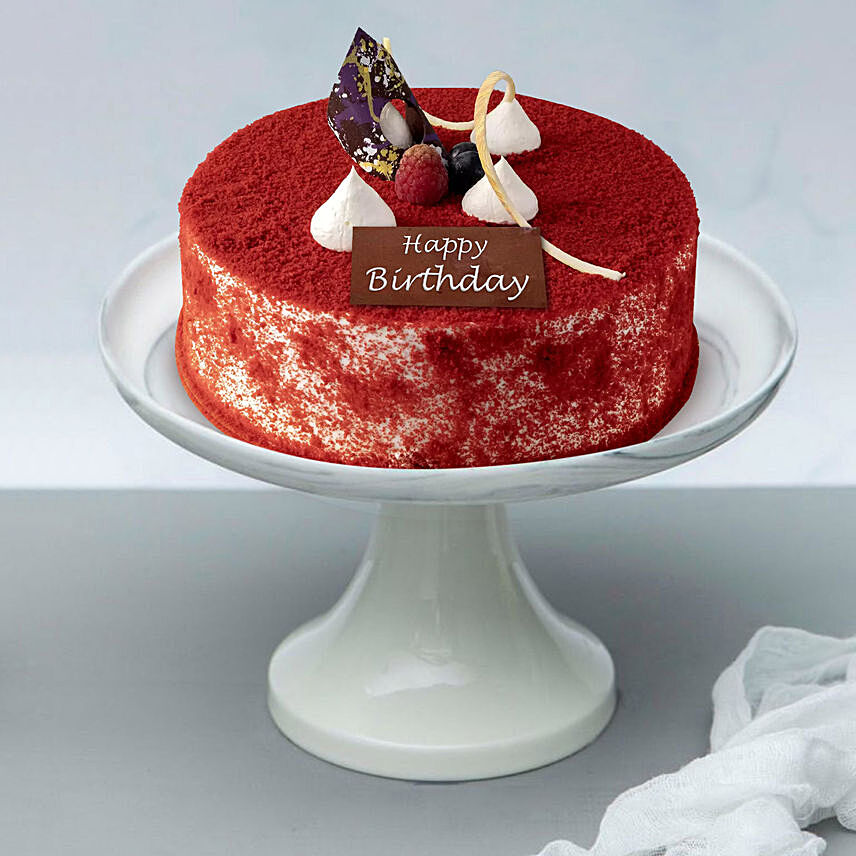 Velvety Birthday Surprise Cake 1 kg