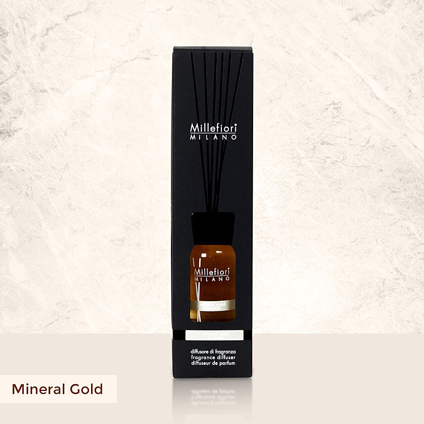 Reed Diffuser Mineral Gold Fragrance