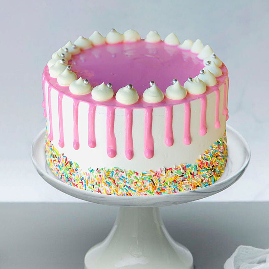 Unicorn Sprinkle Vanilla Cake 1.5 Kg