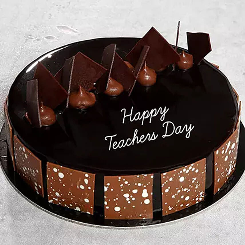 Teachers Day Choco Fudge Cake Half Kg