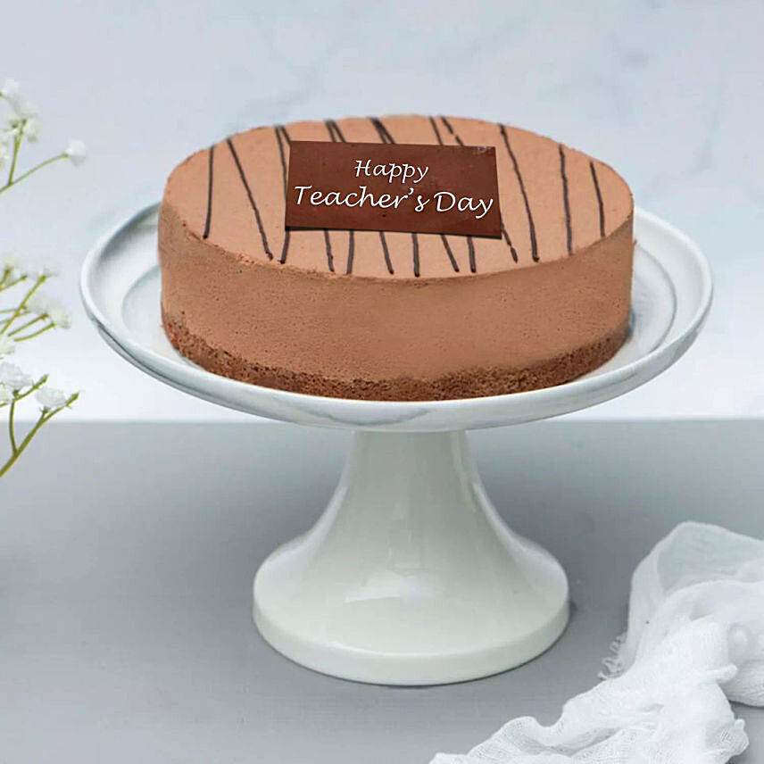 Chocolate Truffle Cake For Teachers Day Half Kg