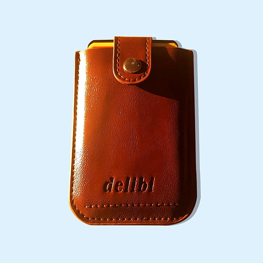 Brown Card Holder