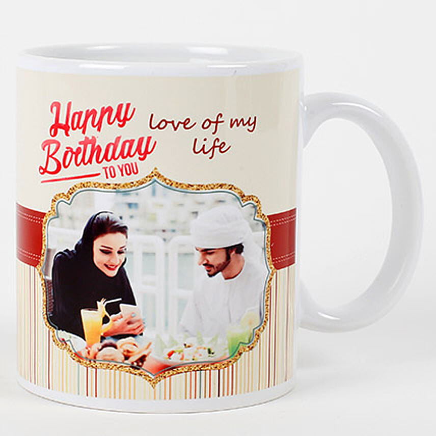 Romantic Birthday Personalized Mug