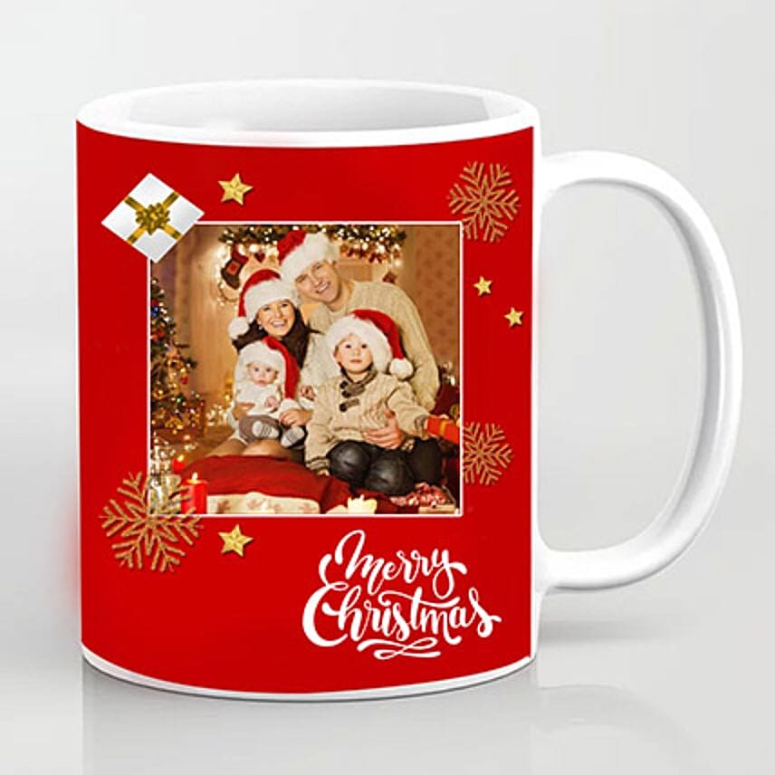 Personalised Xmas Greetings Mug