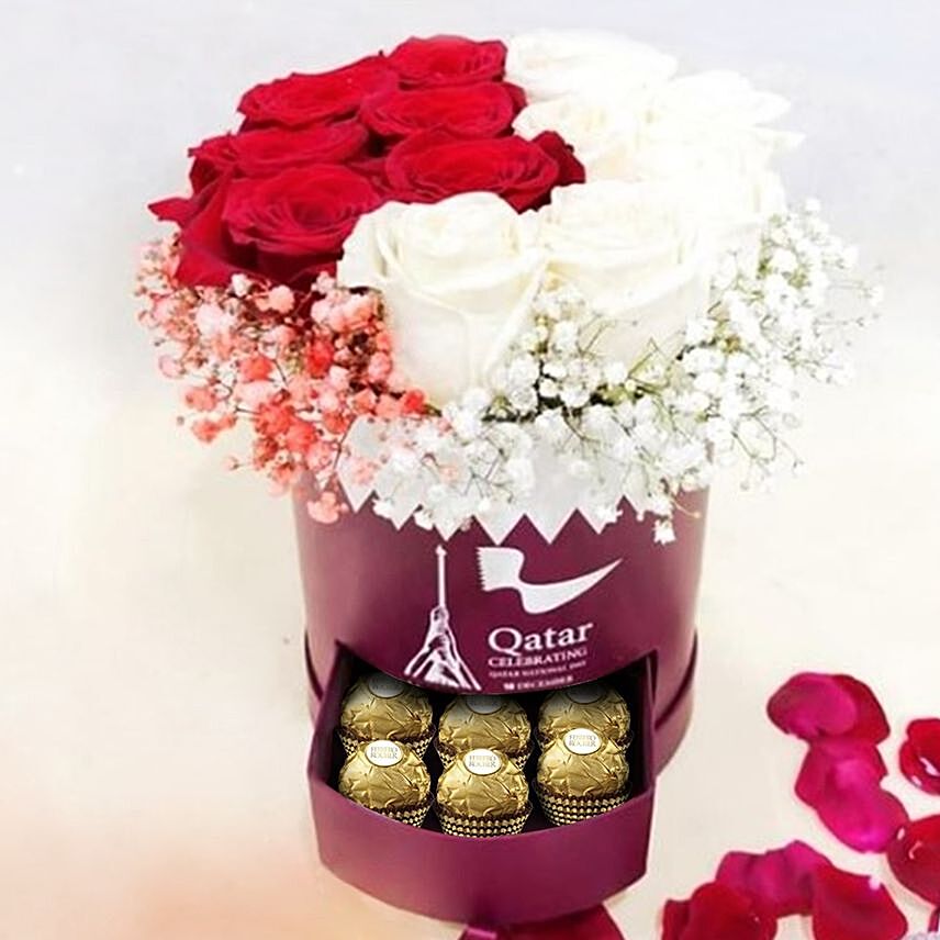 Ferrero Rocher & Roses National Day Box
