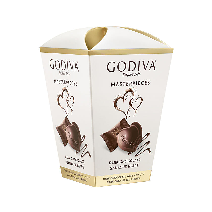 Godiva Dark Chocolate Heart Ganache