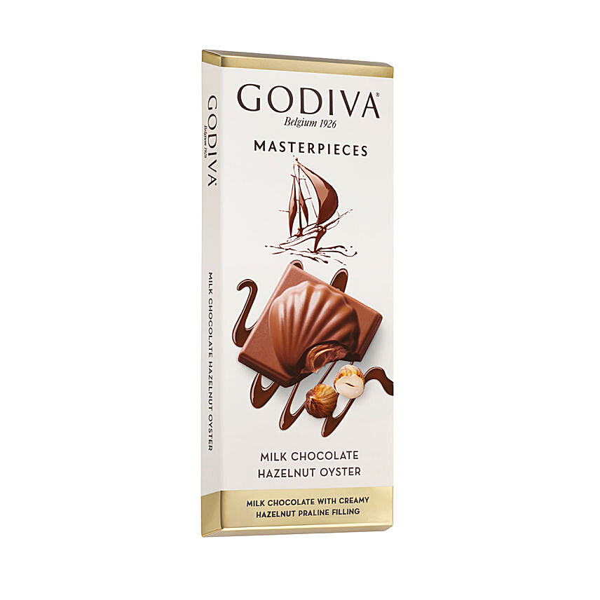 Godiva Milk Hazelnut Oyster Chocolate