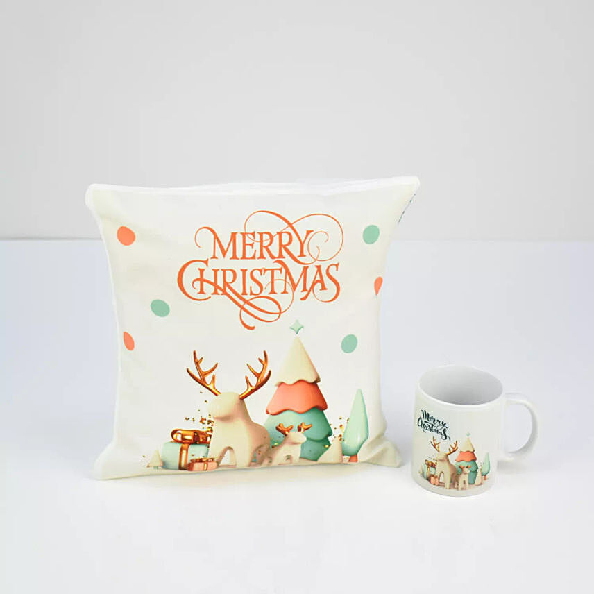 Merry Christmas Cushion n Mug