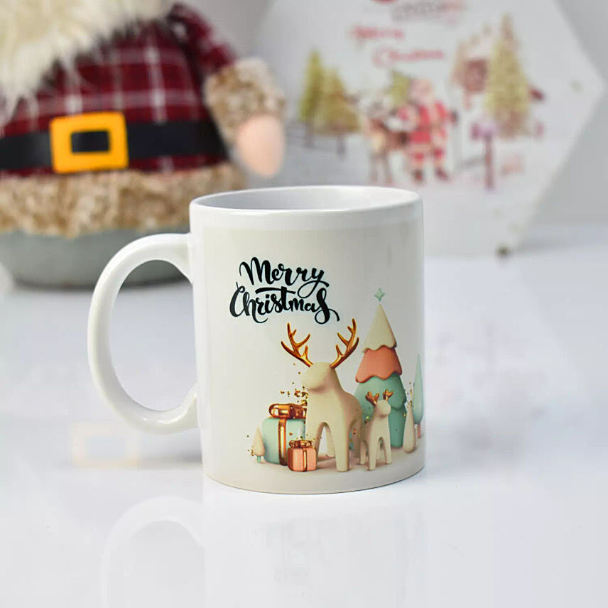 Merry Christmas White Mug