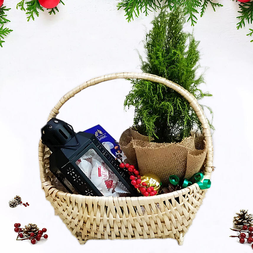 Twist of Taste Christmas Basket