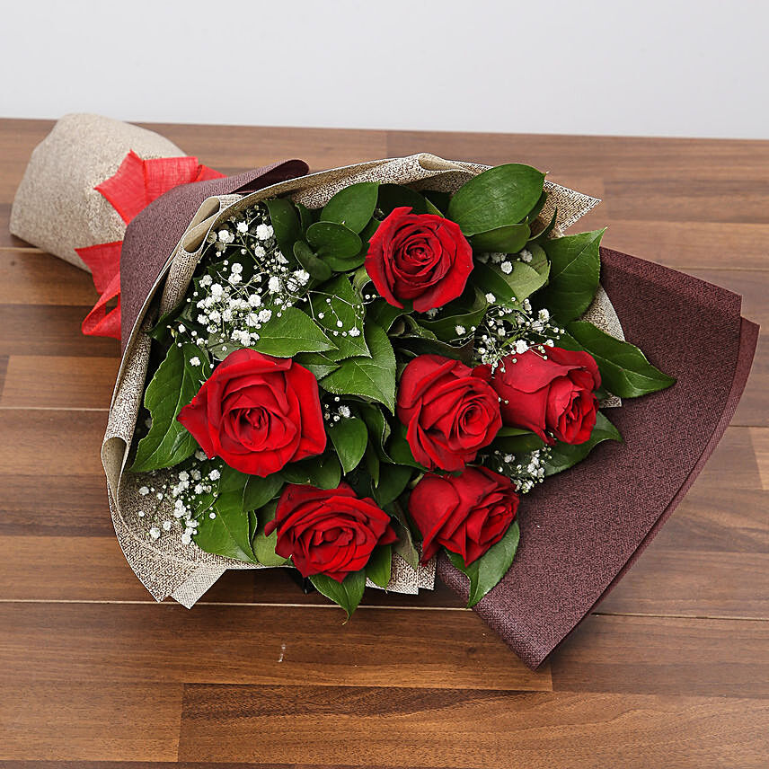 Sweet Romantic Roses Bouquet