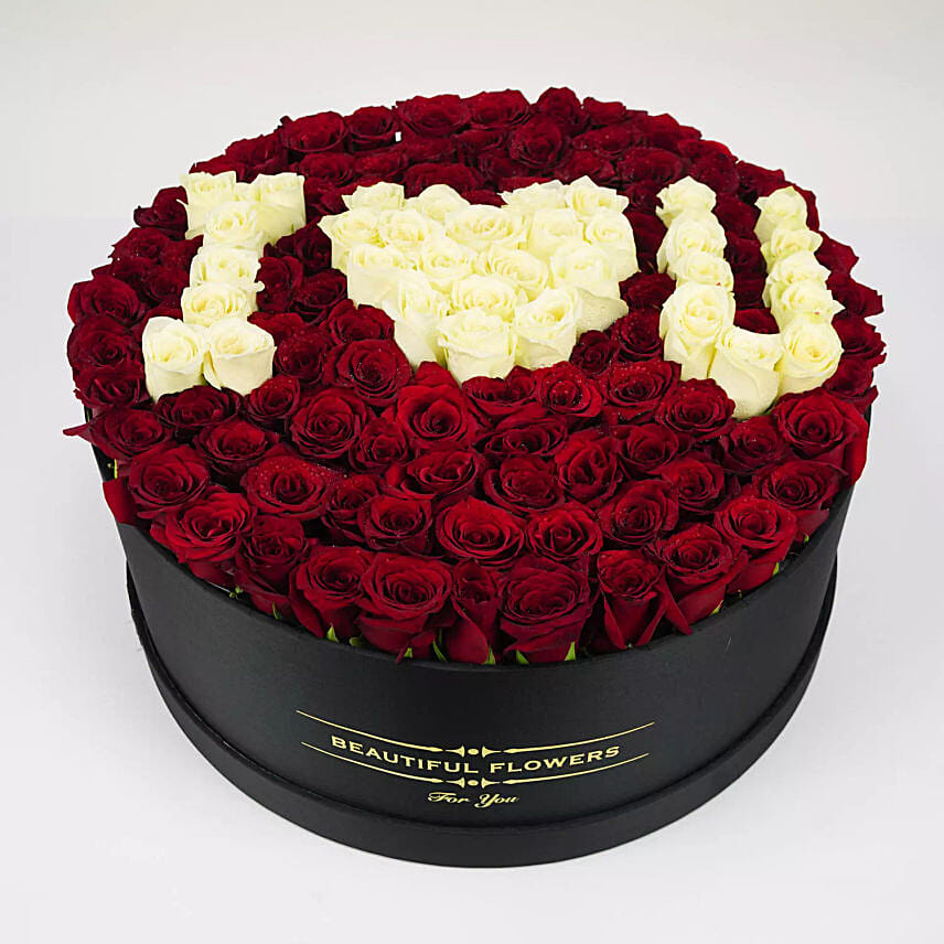 Beautiful I Love You Roses Arrangement