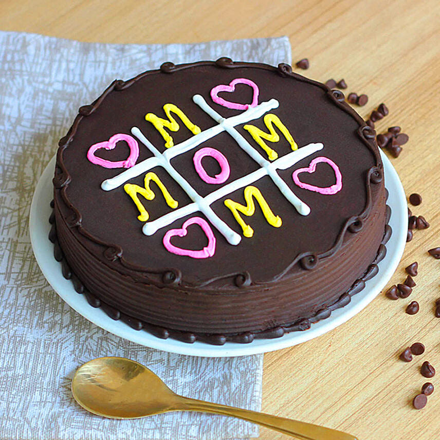 Love You Mom Chocolate Cake Half Kg