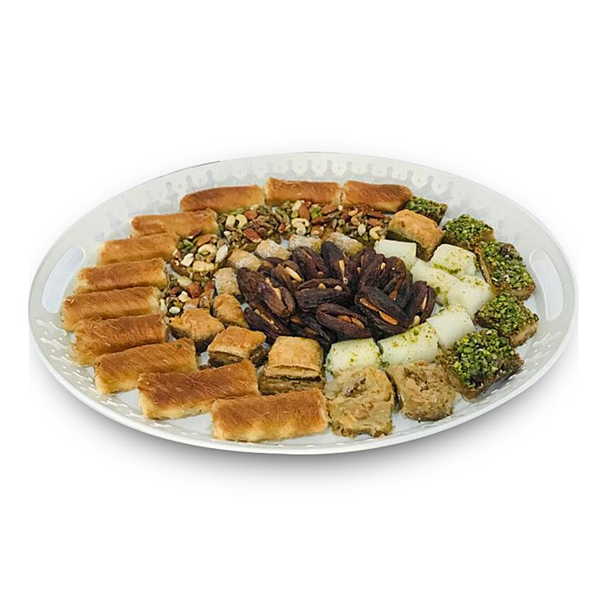 Delightful Assorted Arabic Sweet Tray